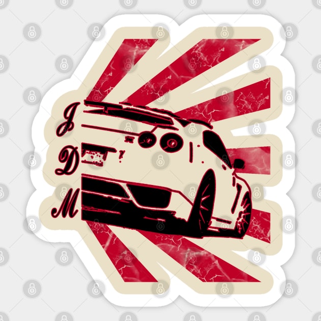 jdm Sticker by hottehue